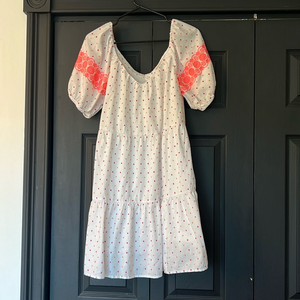 Loft Embroidered Dress